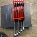 Mac Tools 5-PC. Sae Combination Wrench Set 12-PT. SCL5PT Open Box. Fixed Price $249.99.
