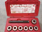 Mac Tools 9-PC. Heavy-duty Bushing Driver Set BD3143M. Fixed Price $70.00.