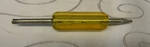 Blue-point 4.25" Long Yellow Tire Valve Core Tool #TR-104-A. Fixed Price $26.00.