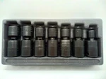 Snap-on 207IPFM 7PC 3/8" Dr 6PT Metric Shallow Swivel Impact Sockets (EC3037073). Fixed Price $224.99.