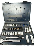 Vintage Montgomery Ward Powr-kraft 1/4" Drive Socket Set 84H4760 Usa Tool Case. Fixed Price $40.49.