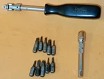 Snap On 1/4" Socket Driver TM4AS And Universal TMU8 With Extras. Fixed Price $45.00.