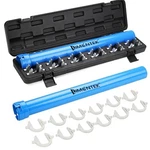Inner Tie Rod Removal Tool, Master Set With 12 Crowfoot Blue. Fixed Price $62.92.