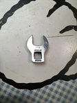 Snap-on Tools Usa 3/8 Drive 9/16 Sae Crowsfoot Line Wrench FC018 Dates 1993. Fixed Price $12.00.