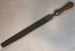 Vintage Mac Usa Flat File Rasp 20.5" W/ Wood Handle Blacksmith Tool. Fixed Price $9.95.