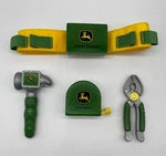 John Deere Tomy Talking Toy Belt 3 Hand Tools. Fixed Price $15.00.