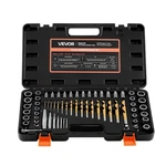 65 Pc Screw Extractor Drill Bit Set - Easy Out Bolt Remover Broken Stripped. Fixed Price $86.89.
