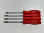 Snap On Tools Usa 4PC T8-T20 Mini Torx Driver Set SDT308, SDT310, SDT315, SDT320. Fixed Price $91.99.