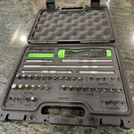Snap On SGDMRC44FG Pc Master Screwdriver Bit Set In Foam Green Open. Fixed Price $549.95.