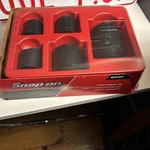 Snap-on BJP10PT 5-PIECE Ball Joint Press Adapter Set New Box. Fixed Price $309.49.