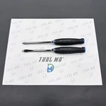 Snap-on Tools New 2PC Custom 7-1/2" Power Blue Ratchet Handle Screwdriver Set. Fixed Price $109.95.