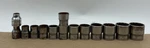 Vintage Snap On Tools 3/8 Drive 12 Point Partial Socket Set Sae 14 Pc Shallow. Fixed Price $69.99.