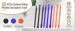 Carbon Fiber Plastic Scrapers Tool, Non-scratch For Tight. Fixed Price $7.79.