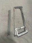 Aj Adjustable Tension Hacksaw Snap-on #HS18A With Extra Blades. Fixed Price $40.00.