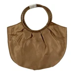 Vintage Avon Light Bronze Satin Hand Bag Evening Purse Y2K Snap Closure Pocket. Fixed Price $14.99.