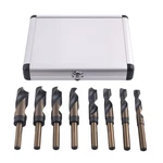 8PC High-speed Steel Wood Drill Bits Set 9/16"-1" With Storage Case 1/2" Shank. Fixed Price $27.20.