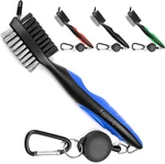 Golf Club Brush And Groove Cleaner 2 Ft Retractable Zip-line Aluminum Car. Fixed Price $9.78.