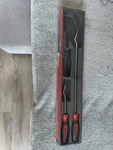 Snap-on ASG1102NR Trim Pad Removal Tool Soft Grip Pieces Red Set. Fixed Price $91.25.