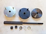 Kent Moore J-44570-A Control Arm Bushing Replacer Remover Set. Fixed Price $153.00.