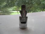 Expert Polished Chrome 3/8" Drive Universal Joint # E117367. Fixed Price $17.00.