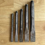 Snap On Flat Chisel Set Complete 5PC No Pouch PPC50AK Usa. Fixed Price $109.95.