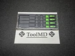 Snap-on Tools Usa New 4PC Green Soft Grip Long Miniature Pick Set SGLASA204CG. Fixed Price $124.95.