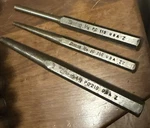 Lot Of 3 Snap-on Starter Punch Set Pc 110 206 210 Usa. Fixed Price $45.00.