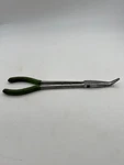 Vintage Mac Tools 11" Bent Nose Needle Pliers P112BN-G Green Made Usa. Fixed Price $44.95.