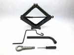 2008 2011 Saab 9-3 93 Sedan Spare Tire Jack Kit Lug Wrench Tow Hook Tool Set. Fixed Price $54.00.