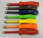 Snap-on 7PC Sae Nut Driver Set NDD1070A 1/4" 1/2" Hard Handle Usa Made. Fixed Price $169.99.