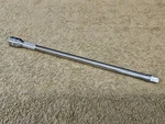 Snap-on Ratchet Socket Extension 11" FXK11 Knurled 3/8" Drive Chrome Tool Usa. Fixed Price $33.34.