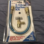 Interdynamics Auto Air Conditioner R-34A Recharge Kit. Fixed Price $10.99.