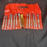 Ivy Tool Co. Usa 13-PIECE Nut / Screwdriver Set With Roll Vintage. Fixed Price $24.95.