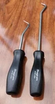 Snap-on Tools Long Reach 15" Hose Pick A1710 & 9.5" A173A Black Handles Usa. Fixed Price $59.00.