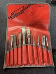 Snap-on Tools 10PC Chisel Set C-104B Usa. Fixed Price $149.99.