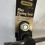 General No. 152 Plier Flaring Tool 45 For 3/16, 1/4, 5/16, 3/8, 1/2. Fixed Price $39.99.