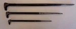 Snap On 3 Piece Rolling Head Lady Foot Pry Bars 2050 1650 1250. Fixed Price $93.50.