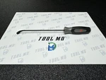 Snap-on Tools New Dark Titanium 8" Mini Soft Grip Contoured Seal Remover SGSR4A. Fixed Price $49.95.