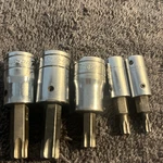 Snap On Tools Torx Bits Tt 20B 25B FTX40A FTX45A FTX50B. Fixed Price $67.95.