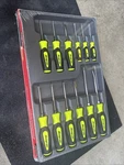 Snap Tools SGDXW120BH 12PC Soft Grip Combination Screwdriver H/v Yellow. Fixed Price $260.00.