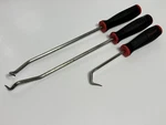 Snap-on Tools Usa 3PC Red Soft Grip Radiator Pick Set Lot SGA175 SGA1712 SGA1711. Fixed Price $89.99.