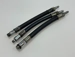 Snap-on Tools Usa 3PC Compression Test Gauge Hose Set Lot, 10MM 14MM 18MM. Fixed Price $61.74.