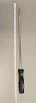 Snap SDD4100 Black Slotted Straight Flat Tip Screwdriver About 13" Long Total. Fixed Price $25.88.