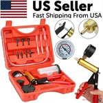 Hand Held Vacuum Pressure Pump Tester Set Brake Fluid Bleeder Bleeding Kit + Box. Fixed Price $17.99.