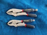 Craftsman Usa Professional 45710 45715 Adjustable Locking Pliers Black Sure Grip. Fixed Price $49.99.