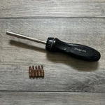 Snap-on Katun Ratcheting Multi-bit Screwdriver 11009075 Usa W/. Fixed Price $59.99.