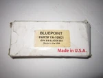 Bluepoint YA-109C1 6 Pk S/s Blades 2 Ea Auto Glass Removal Cutting Nib. Fixed Price $49.95.