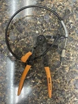 Matco Tools Ratcheting Hose Clamp Pliers - Orange Handle HCPR21M(99173). Fixed Price $60.00.