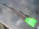 Snap On 4PC Green Handle Striking Pry Bar Set. Fixed Price $149.99.