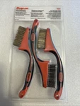 Snap On Mini Stainless Steel And Brass Wire Brush 2 Pack Of 3 New. Fixed Price $37.66.